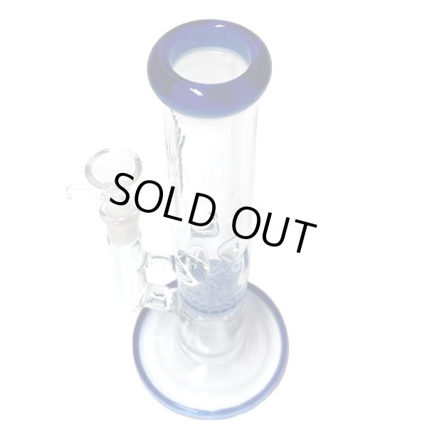 画像5: ハニカム・アイスガラスボング22.5cm (5)