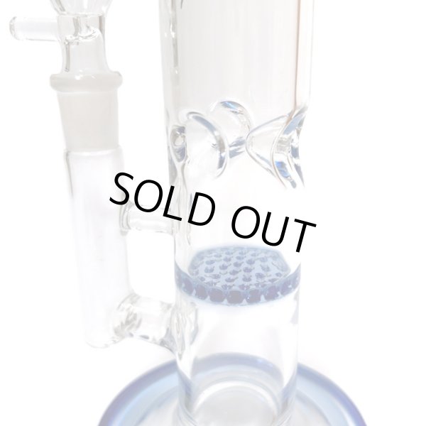 画像3: ハニカム・アイスガラスボング22.5cm (3)