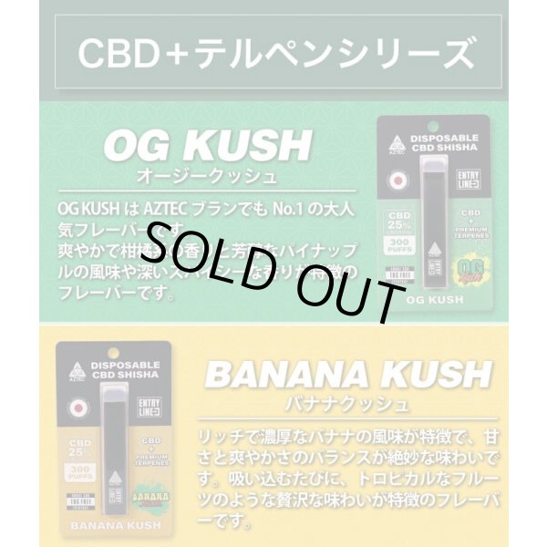 画像6: Aztec アステカ -  使い捨て CBD シーシャ （CBD 含有率 25%） (6)