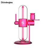 画像: （正規品） Stundenglass - Gravity Hookah Pink グラビティフーカー & ボング  ピンク （ シーシャ用フーカー & 水パイプ ボング ） 