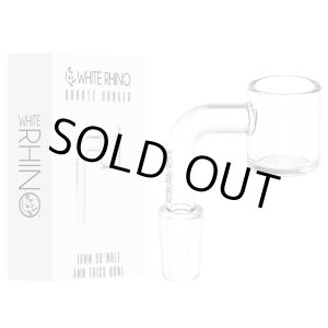 画像: White Rhino - 2mm／4mm Quartz Banger ワックス・ ダブリグ用　火皿 バンガーネイル（太さ14mm ／ オス型）