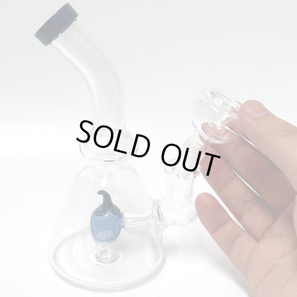 画像7: Mini Stemless GoG Bong ステムレス ミニ ガラスボング 16cm (7)