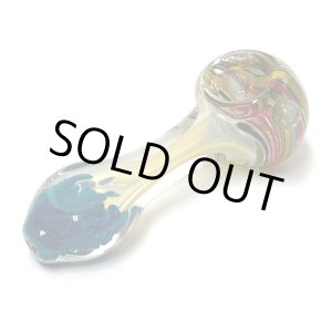画像: Color Changing Confetti Glass Pipe ガラスパイプ