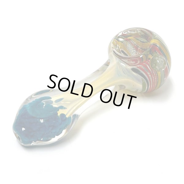 画像1: Color Changing Confetti Glass Pipe ガラスパイプ (1)