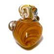 画像6: Thick Gold Fumed Stripe Glass Pipe ガラスパイプ (6)