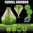 画像3: SmokeZilla - Funnel Grinder  ファンネル グラインダー φ50mm (3)