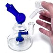 画像5: Glass Stand Bagel Bong 15cm スタンドベーグル ボング (5)