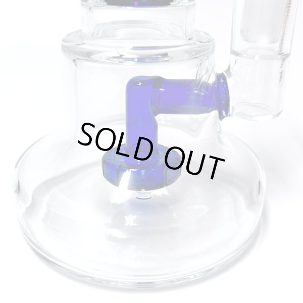 画像7: Glass Stand Bagel Bong 15cm スタンドベーグル ボング (7)