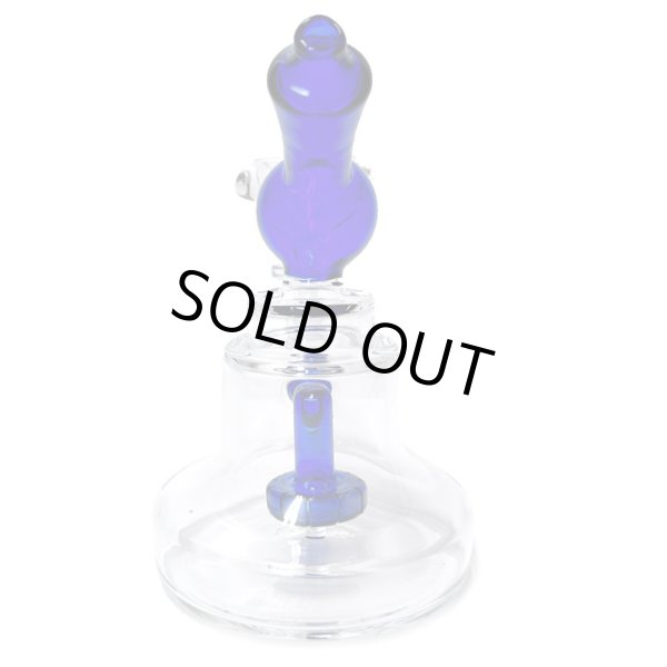 画像5: Glass Stand Bagel Bong 15cm スタンドベーグル ボング (5)