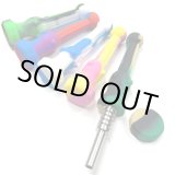 画像: Silicone Nectar Collector ワックス用パイプ
