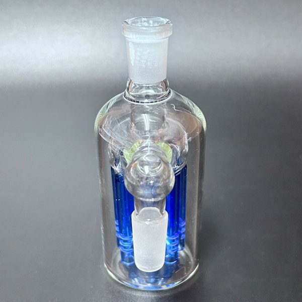 画像3: Pyrex Bubbler Ash Catcher ガラスボング用 拡張チャンバーパーツ 90°(14mm/18mm) (3)