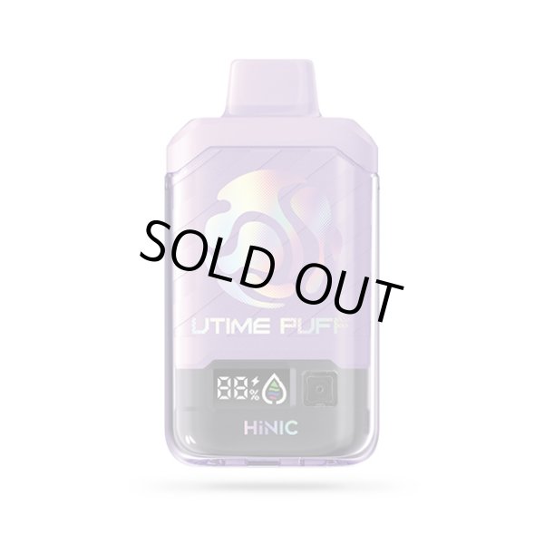 画像10: (禁煙にオススメ)HiLIQ - HiNIC UTIME PUFF 喉にガツンとくる使い捨てVAPE・電子シーシャ (10)