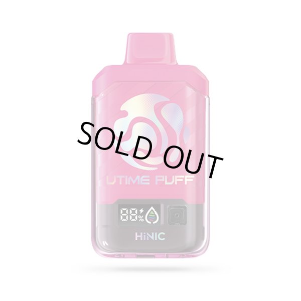 画像6: (禁煙にオススメ)HiLIQ - HiNIC UTIME PUFF 喉にガツンとくる使い捨てVAPE・電子シーシャ (6)