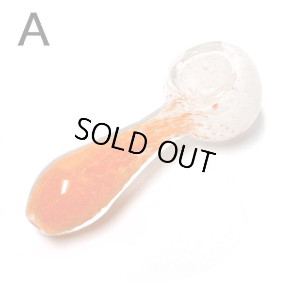 画像3: Small Multicolor Frit Glass Pipe スモール ガラスパイプ (3)