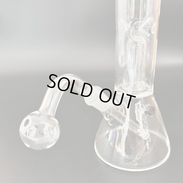 画像4: ガラスボング用 クラックパイプ パーツ 12cm (4)