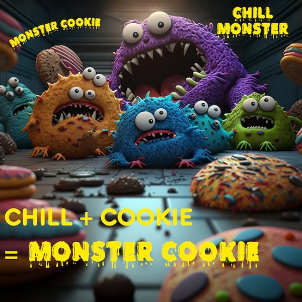 画像7: CHILL MONSTER - チルモンスター CBNクラッカー 10枚入り / CBN500mg(ガーリック&チリペッパー/チーズ/ベーコン&ブラックペッパー) (7)
