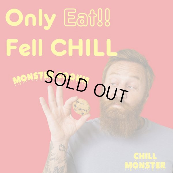 画像8: （新味登場）CHILL MONSTER - チルモンスター CBNクッキー 1枚入り / CBN420mg（ココアブラウニー／キャラメル） (8)