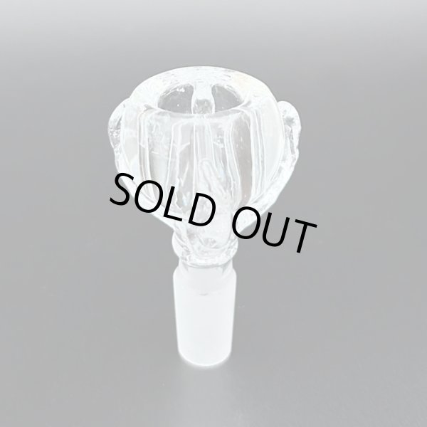 画像7: Dragon Claw Glass on Glass Bowl - ガラスボング　水パイプ用　火皿 ／ 14mm オス型 (7)