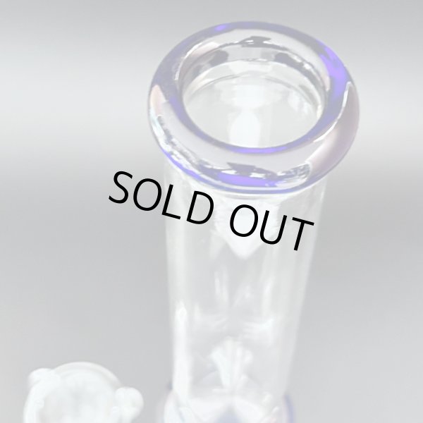 画像5: 多層ハニカム・アイスガラスボング38cm (5)