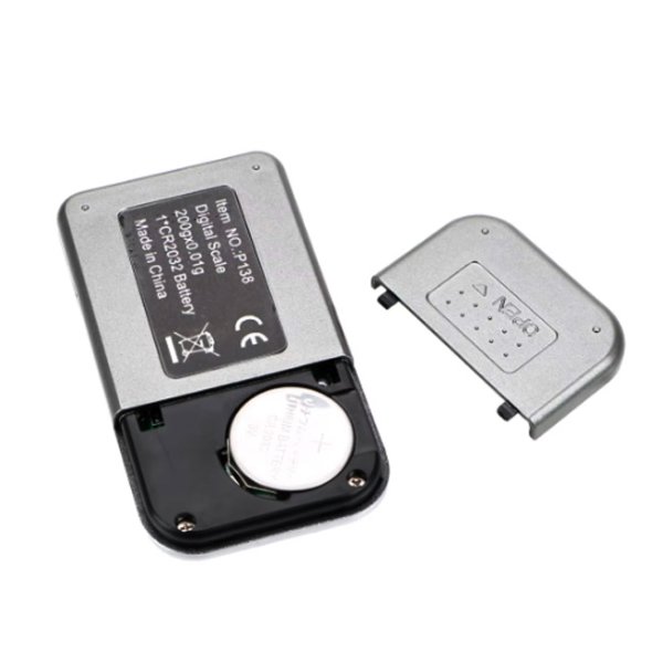 画像5: コンパクト デジタル ポケット スケール はかり 電池付き (0.01g 〜 200g) (5)