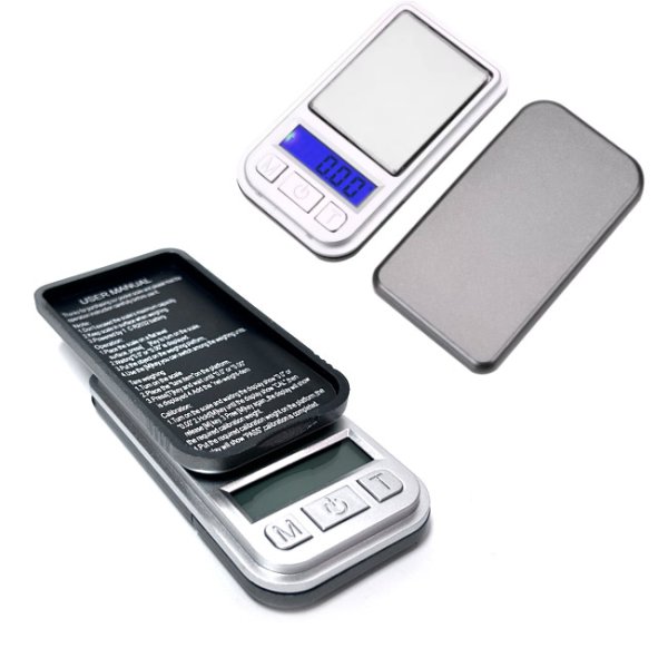 画像3: コンパクト デジタル ポケット スケール はかり 電池付き (0.01g 〜 200g) (3)