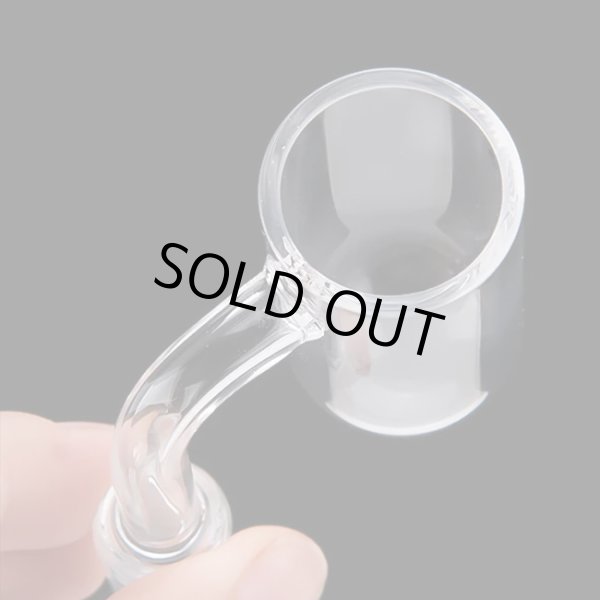 画像3: Deep Round Bottom Quartz Banger ディープラウンドボトム クォーツ バンガー (WAX・ダブリグ用 火皿) (3)