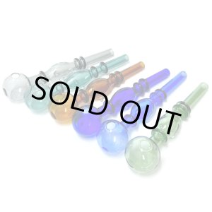 画像: パイレックス クラックパイプ Colors 足付き ガラパイ （約14cm）