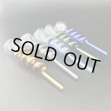 画像: パイレックス クラックパイプ Spring Tubes ガラパイ （約14cm）