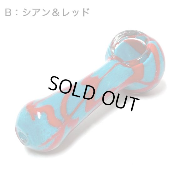 画像3: Spoon Hand Glass Pipe ガラスパイプ (3)