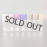 画像: スプーン付き ガラスボトル 53mm × 17mm／クリアガラス