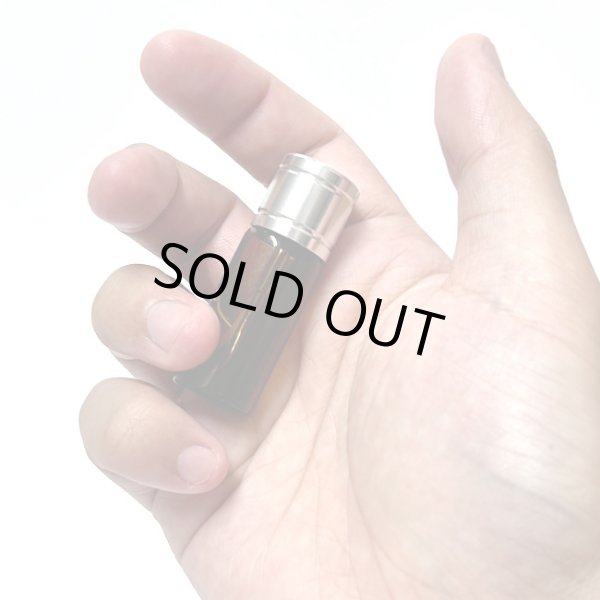 画像4: スプーン付き ガラスボトル 53mm × 17mm／色付きガラス (4)