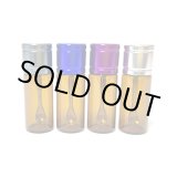 画像: スプーン付き ガラスボトル 53mm × 17mm／色付きガラス