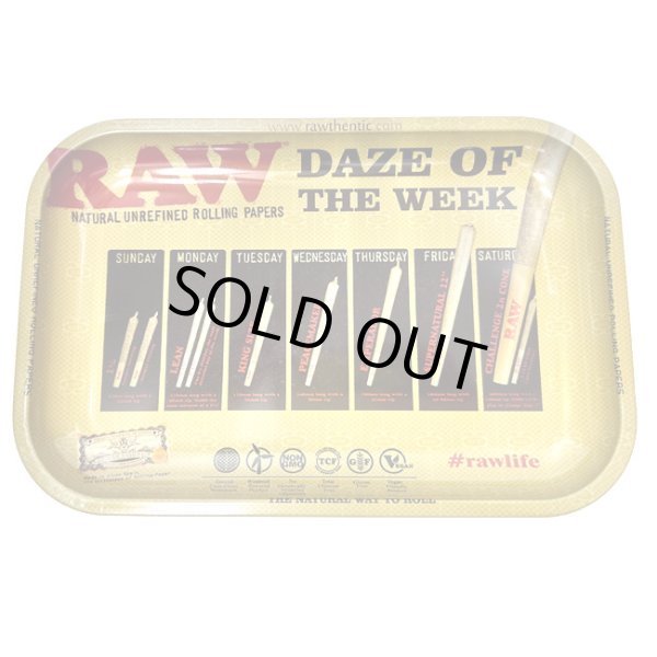 画像1: RAW - Daze of The Week  メタルローリングトレイ (1)