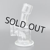 画像: Stemless Mini Glass Bong ステムレス ミニガラス ボング（火皿なし）9.5cm