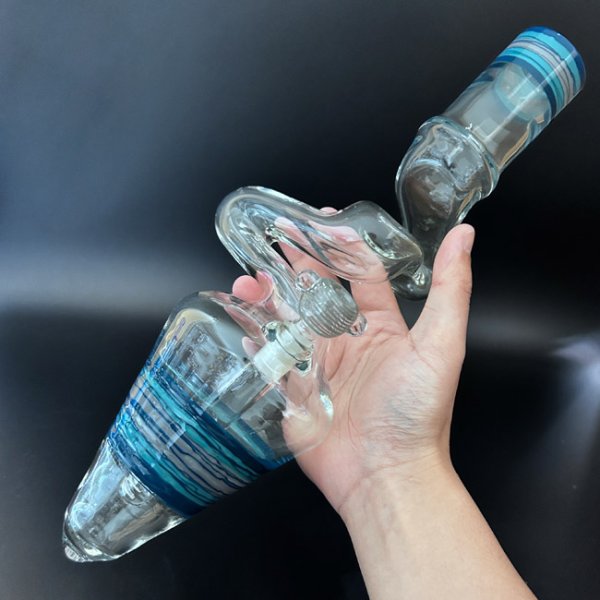 画像8: MBG 16inch Recliner ガラスボング・バブラー (8)