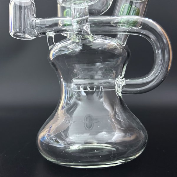 画像9: 5 Arms Chamber Recycler Dab Rig リサイクラー ダブリグ 24cm (9)