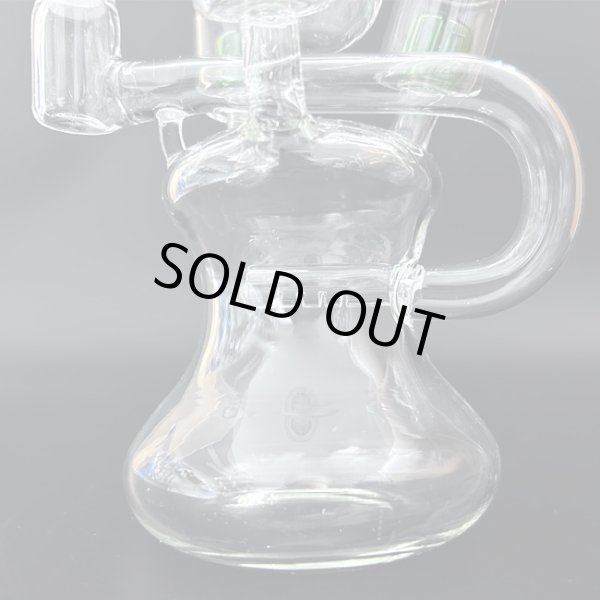 画像9: 5 Arms Chamber Recycler Dab Rig リサイクラー ダブリグ 24cm (9)