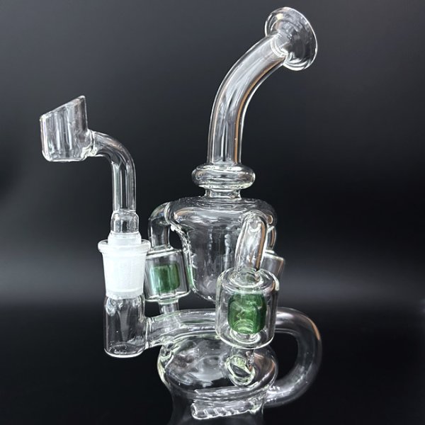 画像6: 5 Arms Chamber Recycler Dab Rig リサイクラー ダブリグ 24cm (6)
