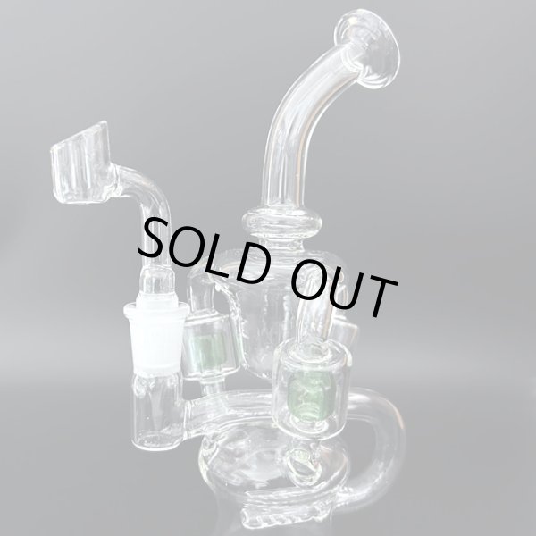 画像6: 5 Arms Chamber Recycler Dab Rig リサイクラー ダブリグ 24cm (6)
