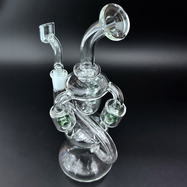 画像5: 5 Arms Chamber Recycler Dab Rig リサイクラー ダブリグ 24cm (5)