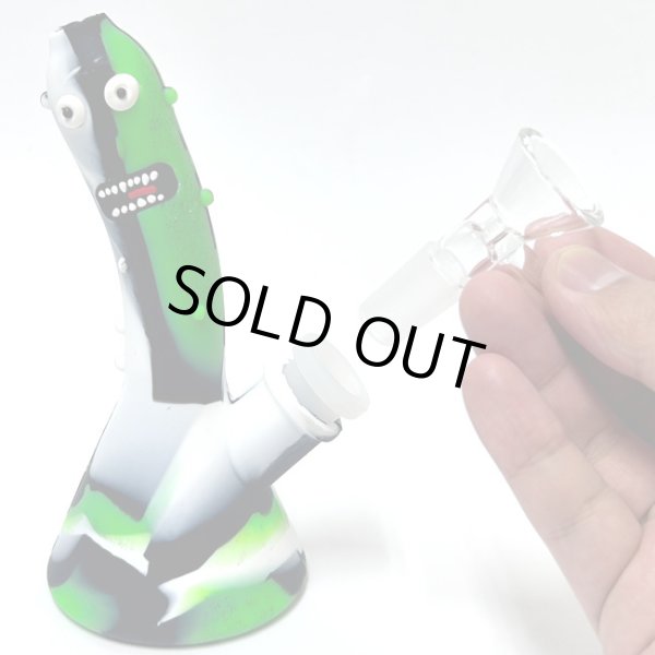 画像8: Funny Face シリコンビーカー ボング (8)