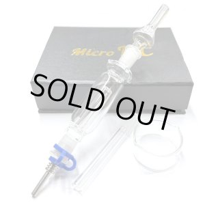 画像: Micro Nector Collector ワックス・パウダー用 ディップ ガラスパイプ