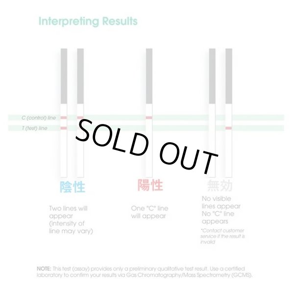画像5: Utest METH Kit 1000ng/ml - METH インスタント テスト キット 薬物検査 スクリーニングテスト（1種類） (5)