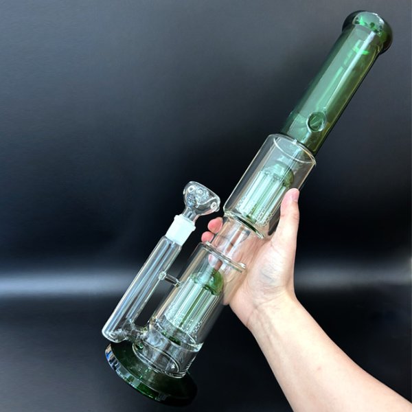 画像10: 10 Double Tree Ice Bong 10ダブルツリー アイスボング 47cm (10)