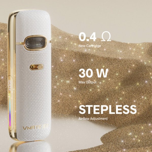 画像3: VOOPOO - VMATE E2 Pod Kit ブープーブイメイトE2(初心者おすすめ / 電子タバコ / 電子シーシャ/ VAPEスターターキット) (3)