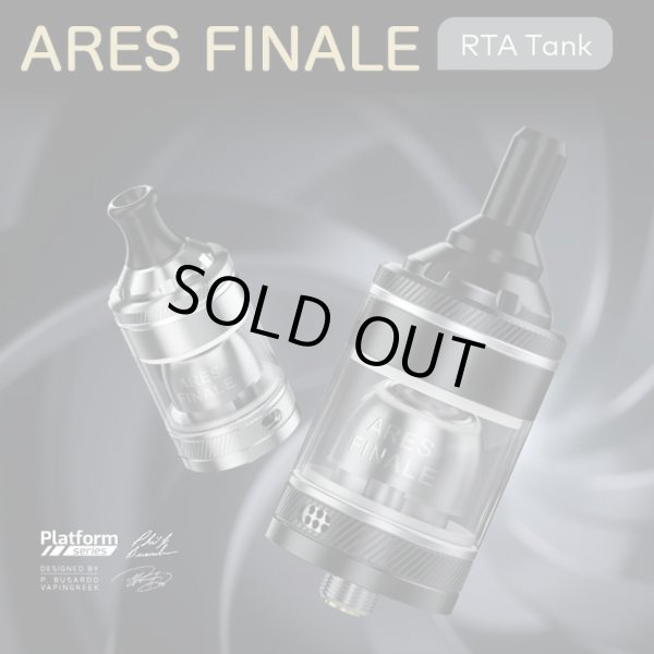 画像1: Innokin - ARES FINALE MTL RTA イノキン アレス フィナーレ （中〜上級者向け・電子タバコ／VAPEアトマイザー） (1)