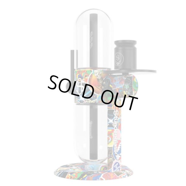 画像2: （正規品） Stundenglass × GRATEFUL DEAD Legacy Patchwork - Gravity Hookah グラビティボング & フーカー  （シーシャ用フーカー & 水パイプ ボング）  (2)