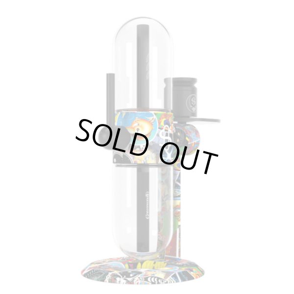 画像3: （正規品） Stundenglass × GRATEFUL DEAD Legacy Patchwork - Gravity Hookah グラビティボング & フーカー  （シーシャ用フーカー & 水パイプ ボング）  (3)