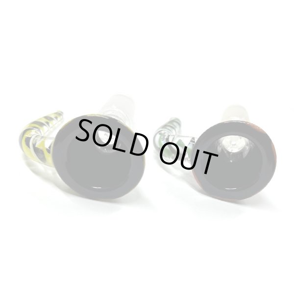 画像3: Glass on Glass Bowl - Spike ガラスボング　水パイプ用　火皿 ／ 14mm オス型 (3)