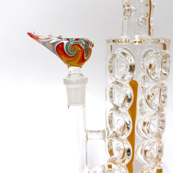 画像6: Glass on Glass Bowl - Wig Wag ガラスボング 水パイプ用 火皿 / 14mm オス型 (6)